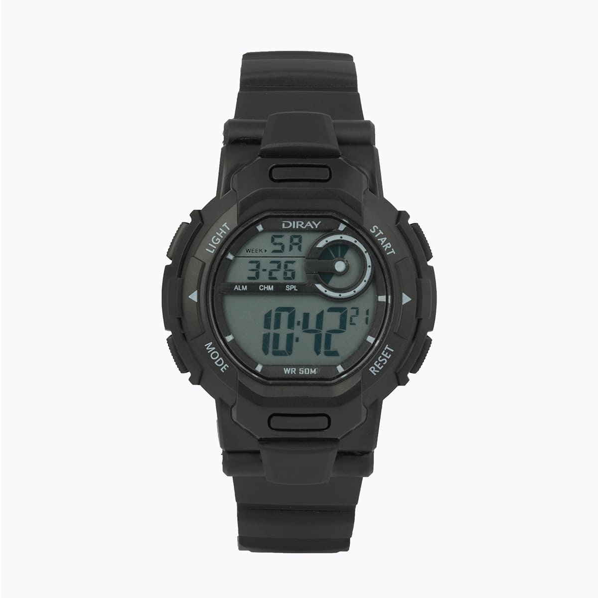 MONTRE DIRAY HOMME CHRONO SILICONE